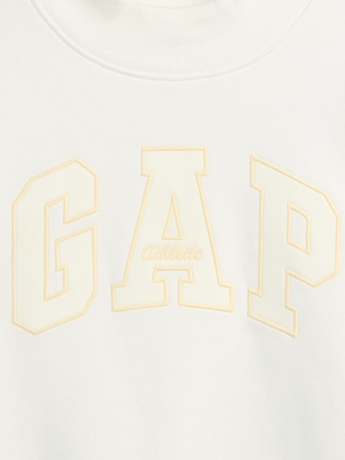 Image 5 of 5, Kids VintageSoft Oversized Mockneck Logo Sweatshirt
