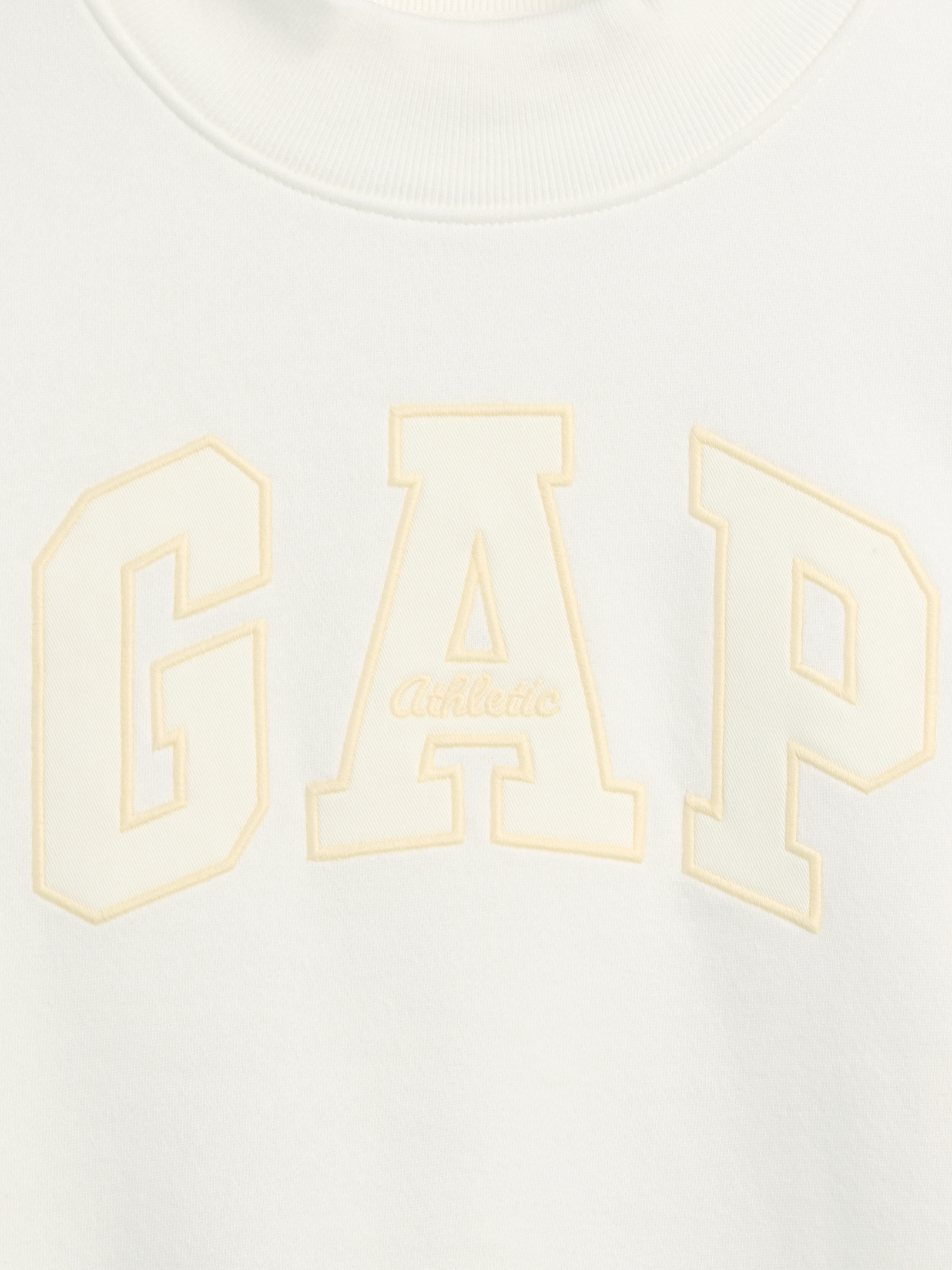Image 5 of 5, Kids VintageSoft Oversized Mockneck Logo Sweatshirt
