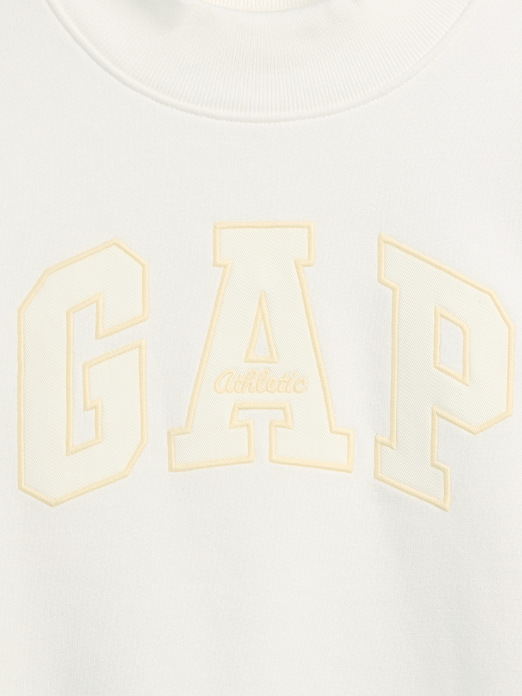 Image number 5 showing, Kids VintageSoft Oversized Mockneck Logo Sweatshirt