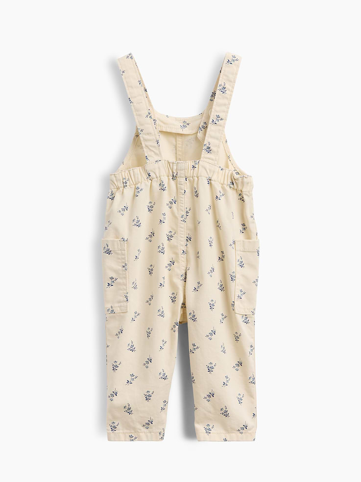 Image number 2 showing, Baby Floral Print Overalls