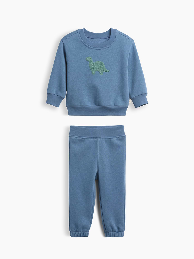 Baby Fleece Two-Piece Outfit Set