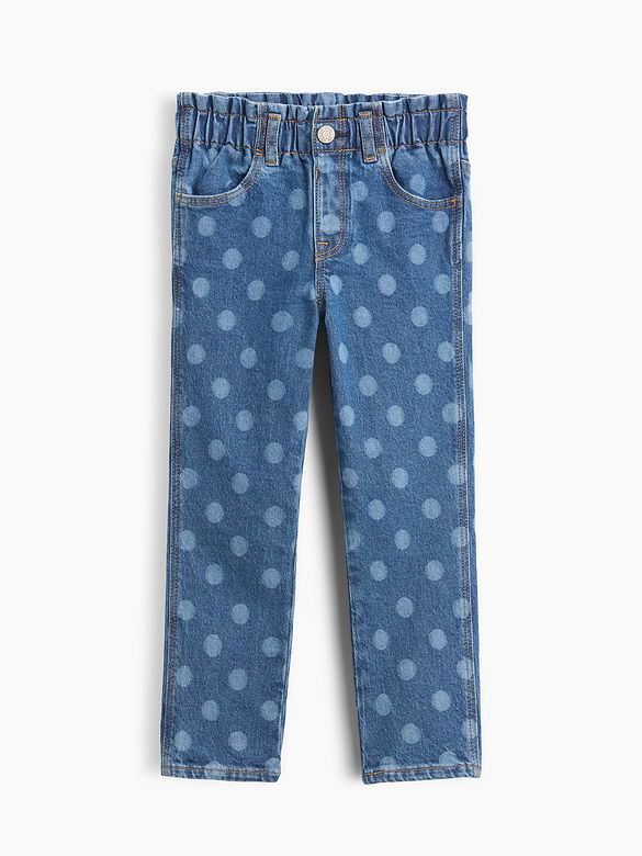 babyGap Print Paperbag Mom Jeans