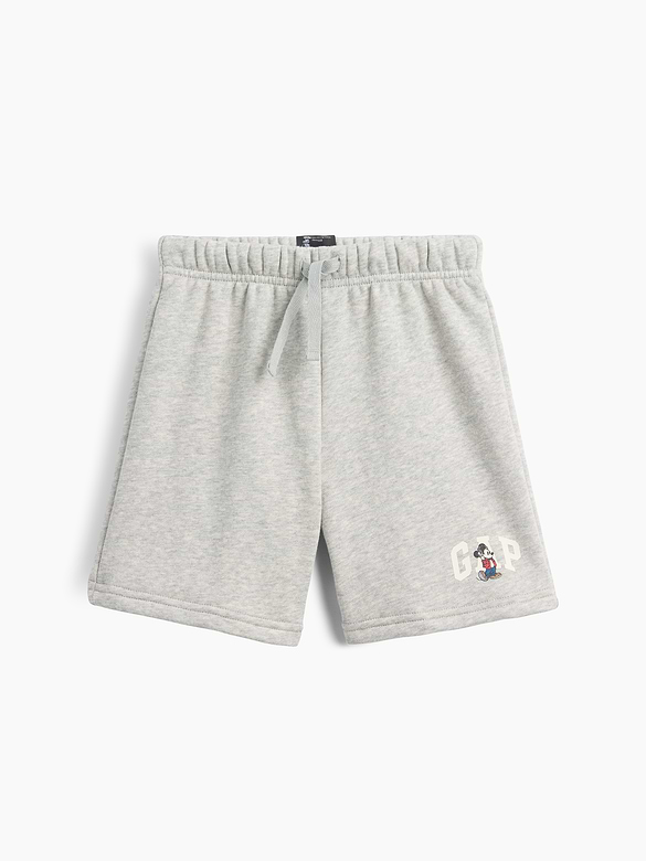 babyGap × Disney Mickey Mouse Relaxed Pull-On Logo Shorts