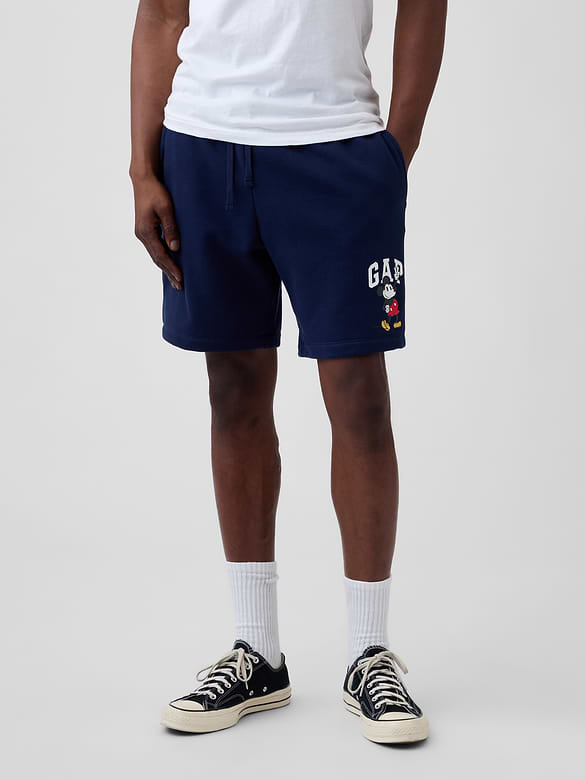 Gap × Disney Mickey Mouse Logo Shorts