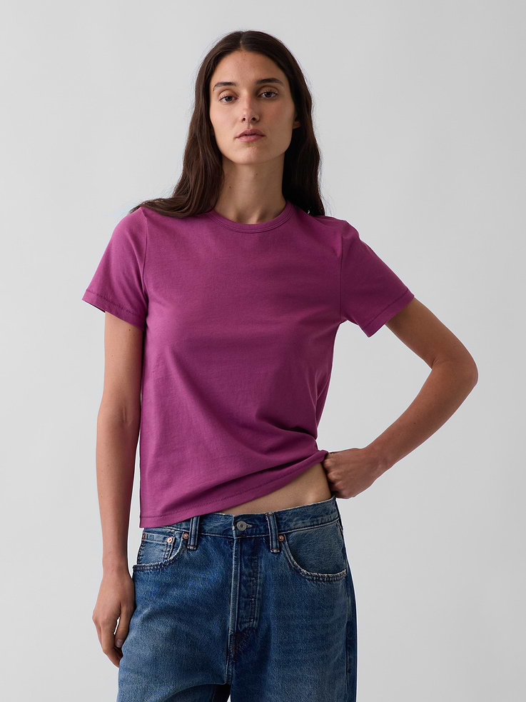 Image number 1 showing, Organic Cotton VintageSoft T-Shirt