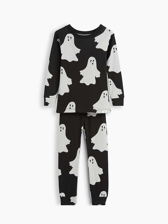 Baby & Toddler Organic Brushed Cotton Ghost PJ Set