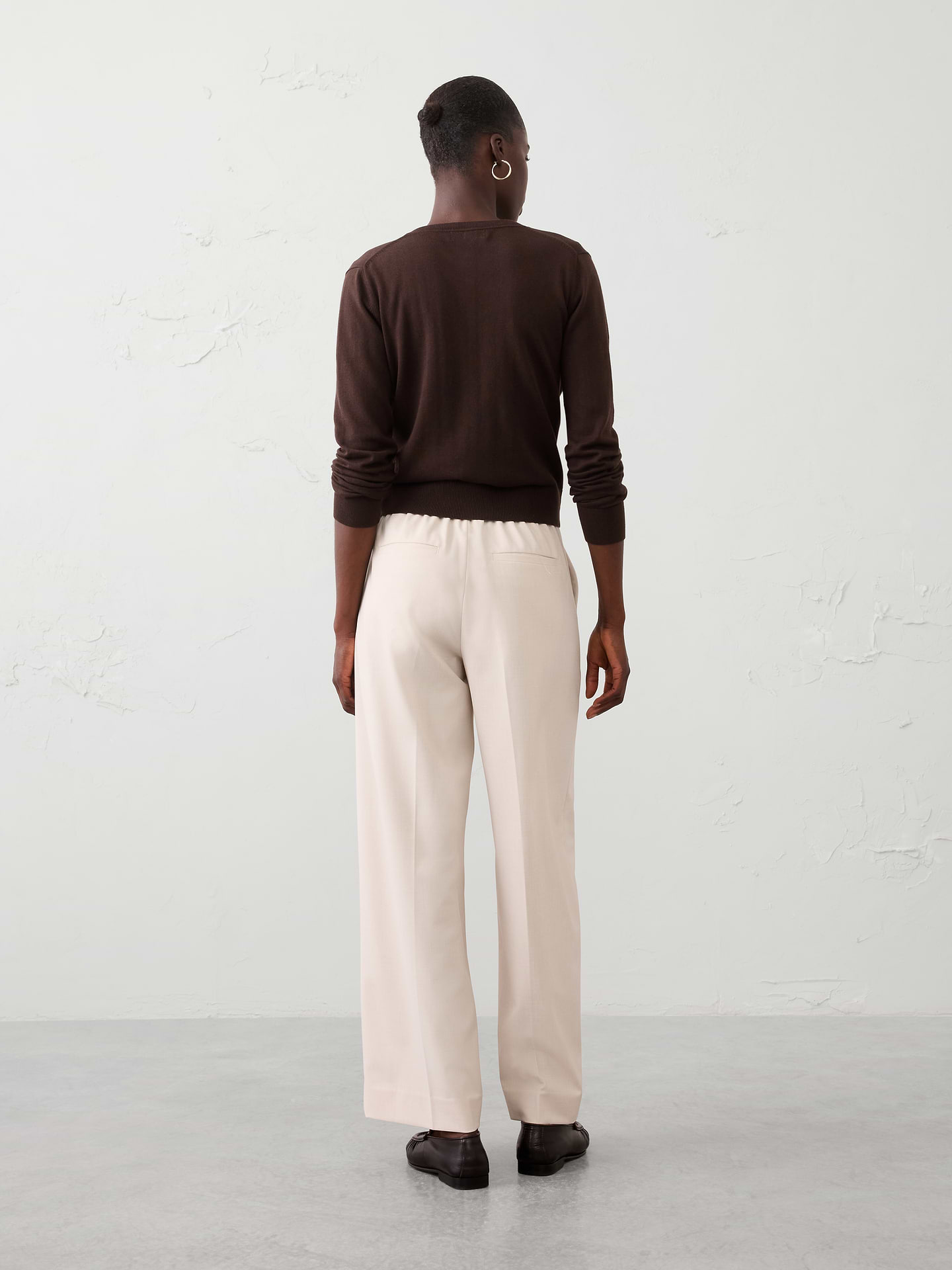 Image number 2 showing, Hayden Sculpted Stretch Wide-Leg High-Rise Pant