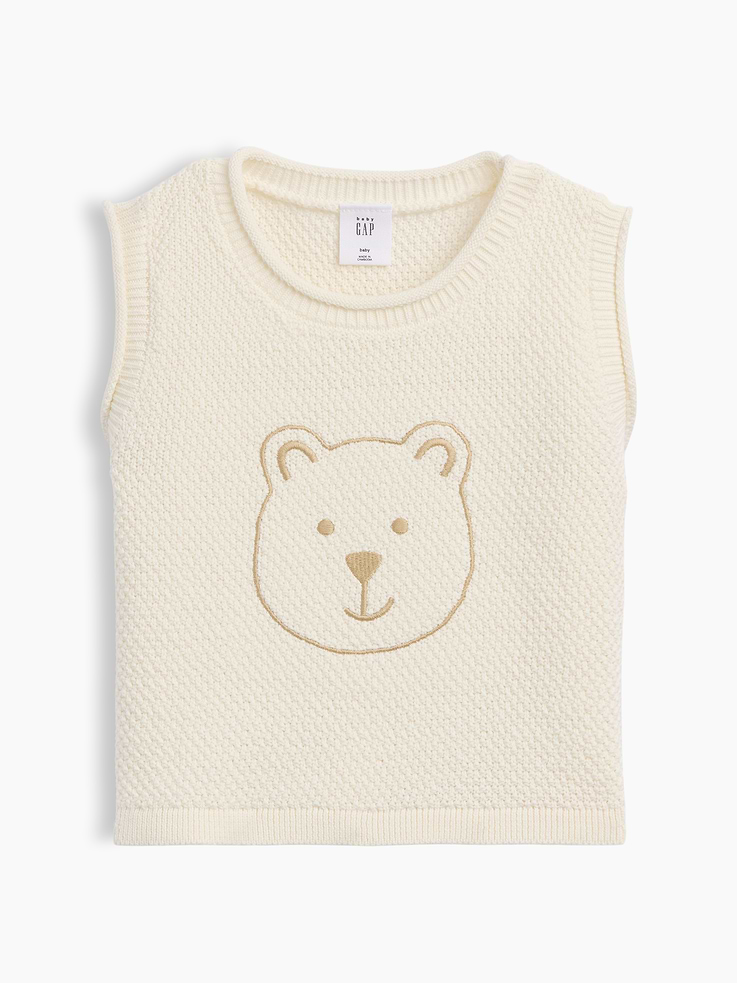 Image number 1 showing, Baby Brannan Bear Sweater Vest