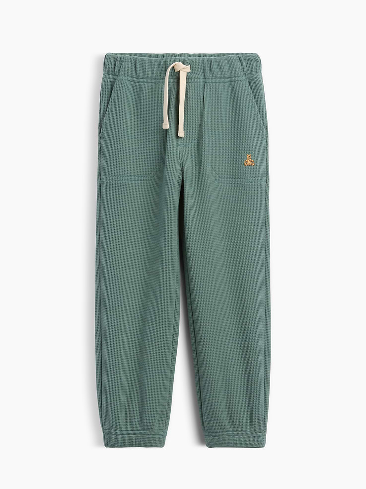 L'image numéro 1 présente Pantalon gaufré à taille extensible Agencez à volonté pour Bébé et Tout-petit