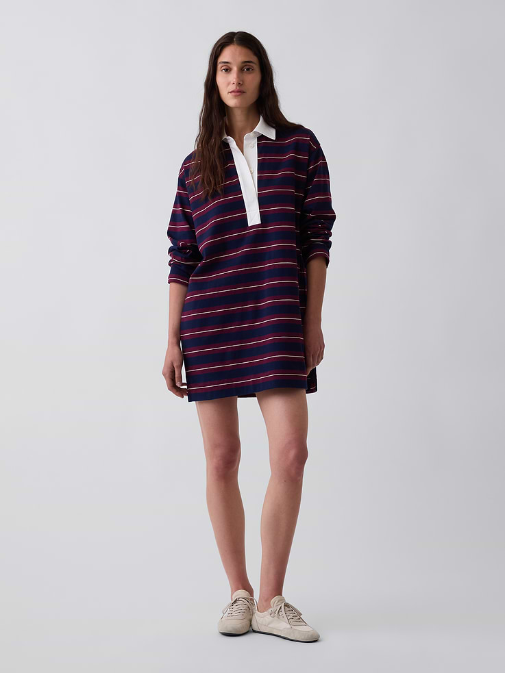Image number 1 showing, Heavyweight Rugby Mini Dress