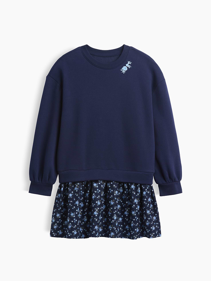 Image number 1 showing, Kids Oversized Sweatshirt Dress