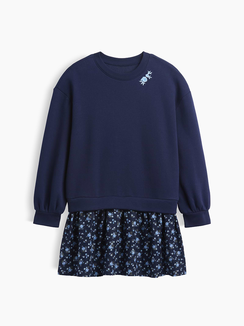 Kids Oversized Sweatshirt Dress