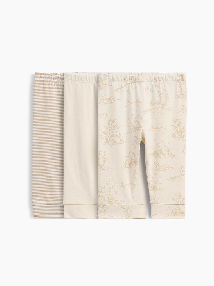 Image number 1 showing, Baby First Favorites Organic Cotton Pull-On Pants (3-Pack)