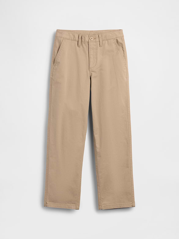 Kids Uniform Stretch Loose Khakis