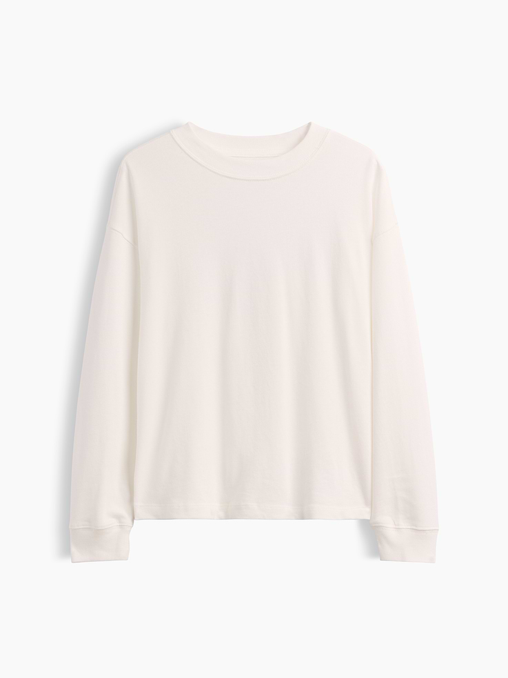 L'image numéro 2 présente T-shirt surdimensionné en tissu épais pour Enfant