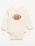 Image number 1 showing, Long-Sleeve Graphic Bodysuit for Baby