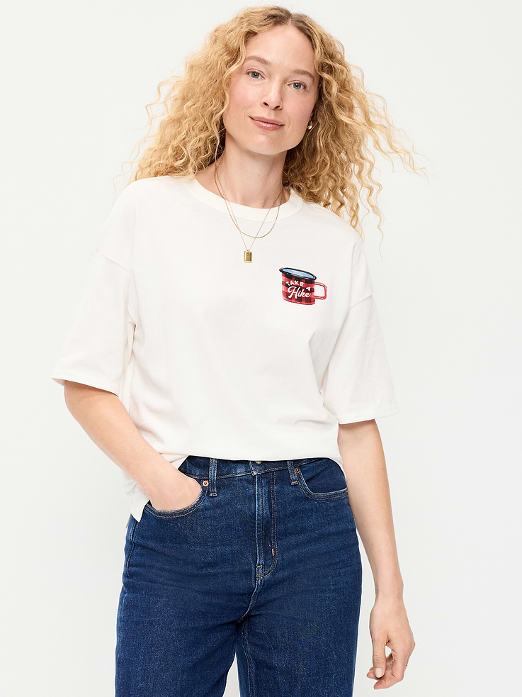 Image number 1 showing, Crew-Neck Graphic T-Shirt