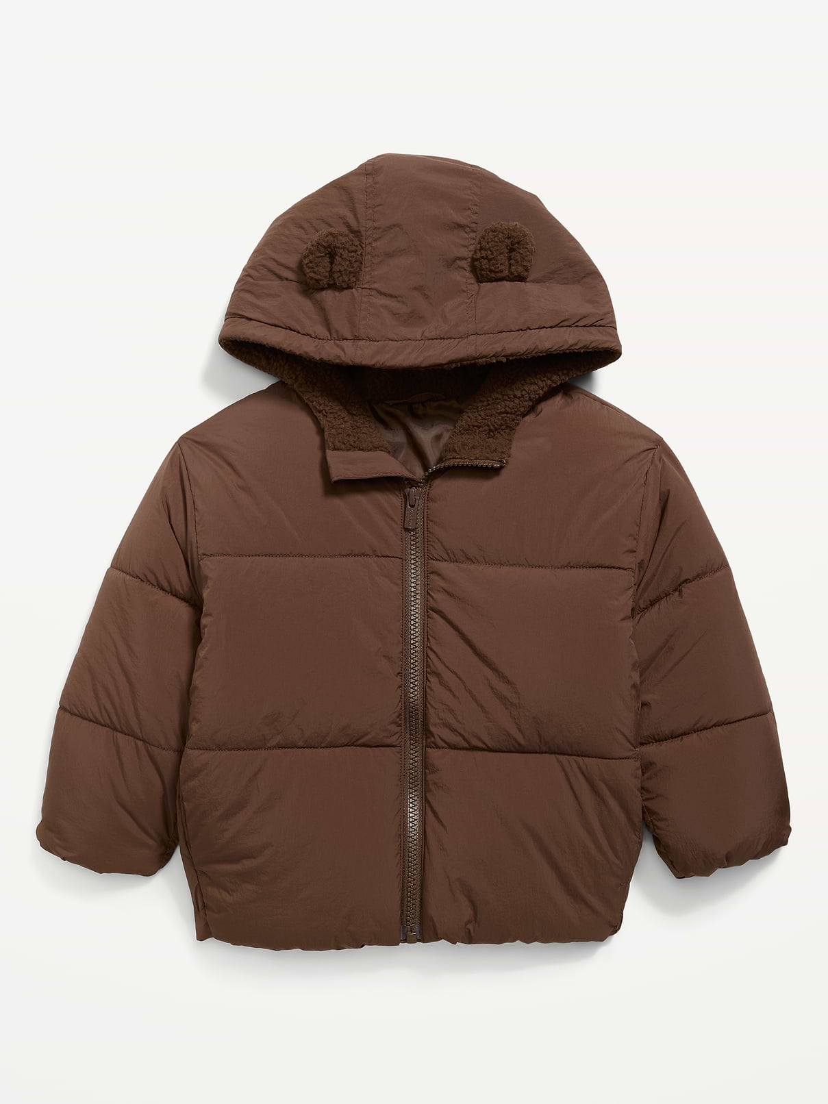 Image number 2 showing, Water-Resistant Puffer Jacket for Toddler Boys