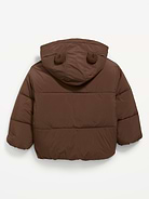 Image number 3 showing, Water-Resistant Puffer Jacket for Toddler Boys