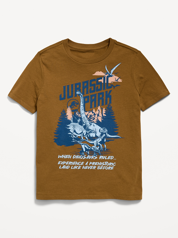 Jurassic Park™ Gender-Neutral Graphic T-Shirt for Kids