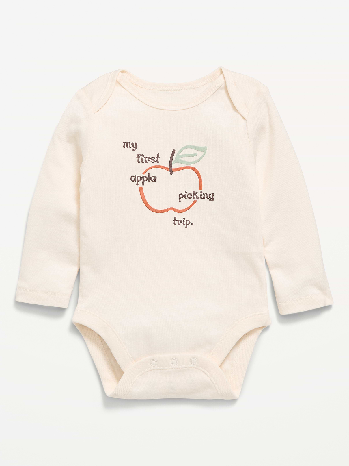 Image number 1 showing, Long-Sleeve Graphic Bodysuit for Baby