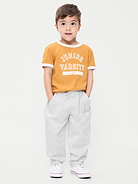 Image number 1 showing, Barrel-Leg Knit Pants for Toddler Boys