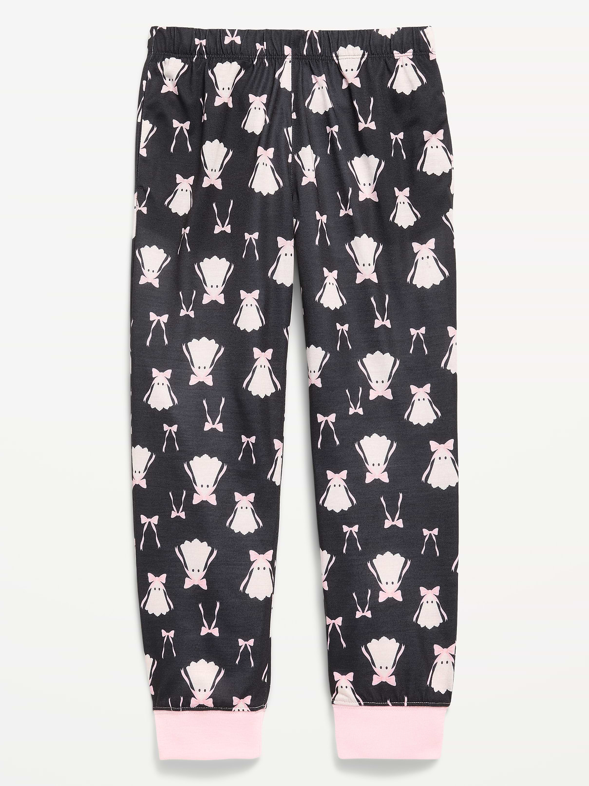 Image number 2 showing, Printed Jersey-Knit Pajama Jogger Pants for Girls