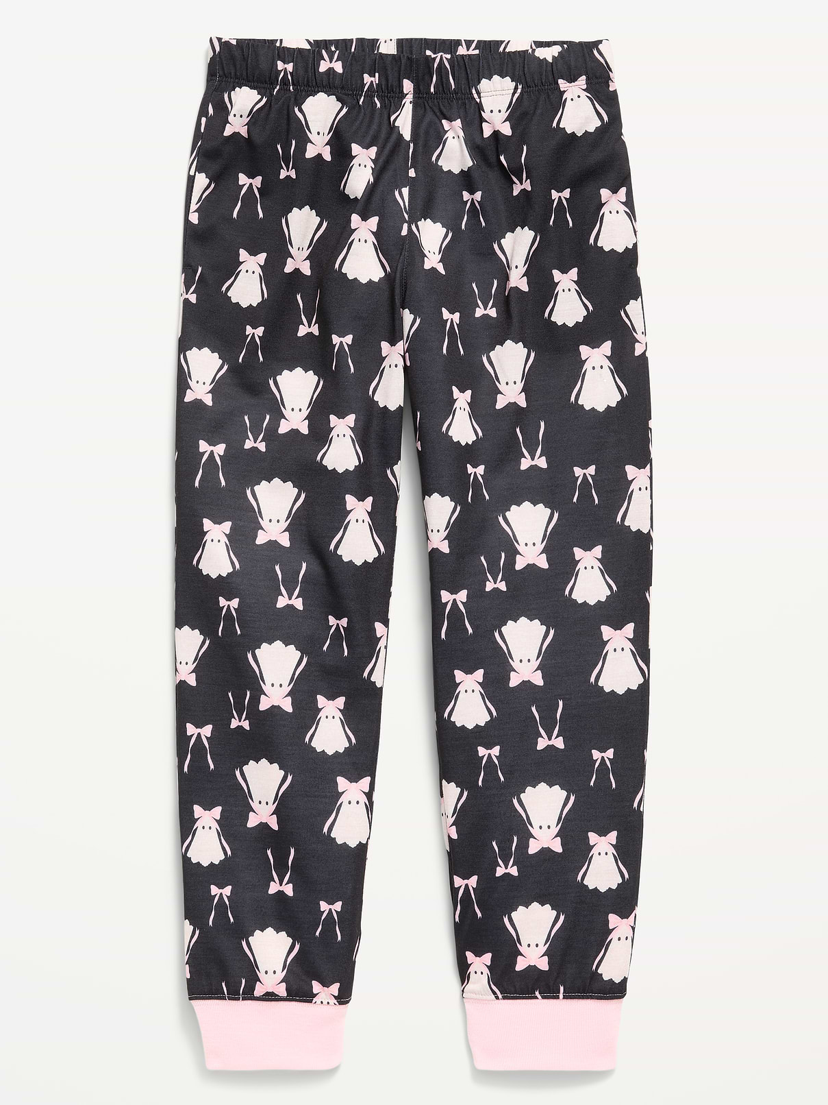 Image number 1 showing, Printed Jersey-Knit Pajama Jogger Pants for Girls