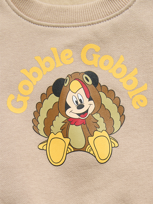 Disney© Crew-Neck Sweatshirt and Sweatpants Set for Baby