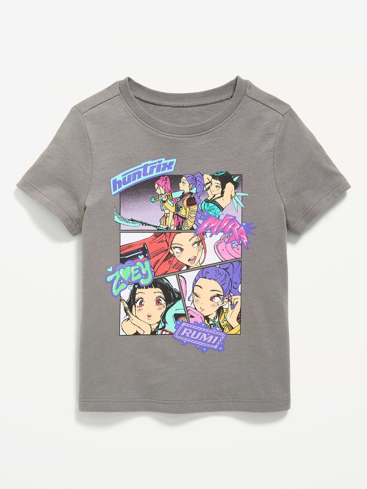 L'image numéro 1 présente T-shirt à imprimé KPop Demon Hunters™ unisexe pour Tout-petit