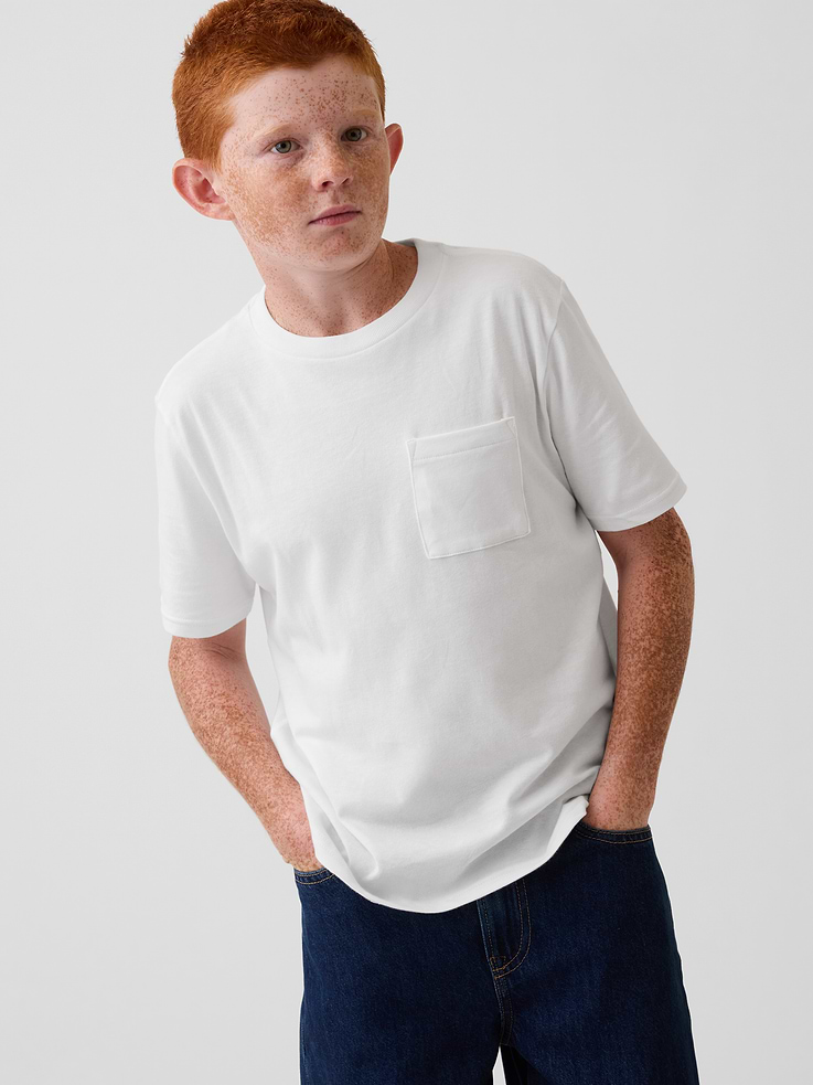 Image number 1 showing, Kids Pocket T-Shirt