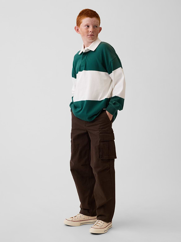 Kids Loose Cargo Pants