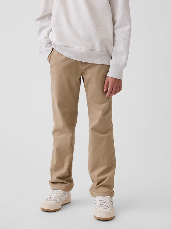 Kids Uniform Stretch Slim Khakis