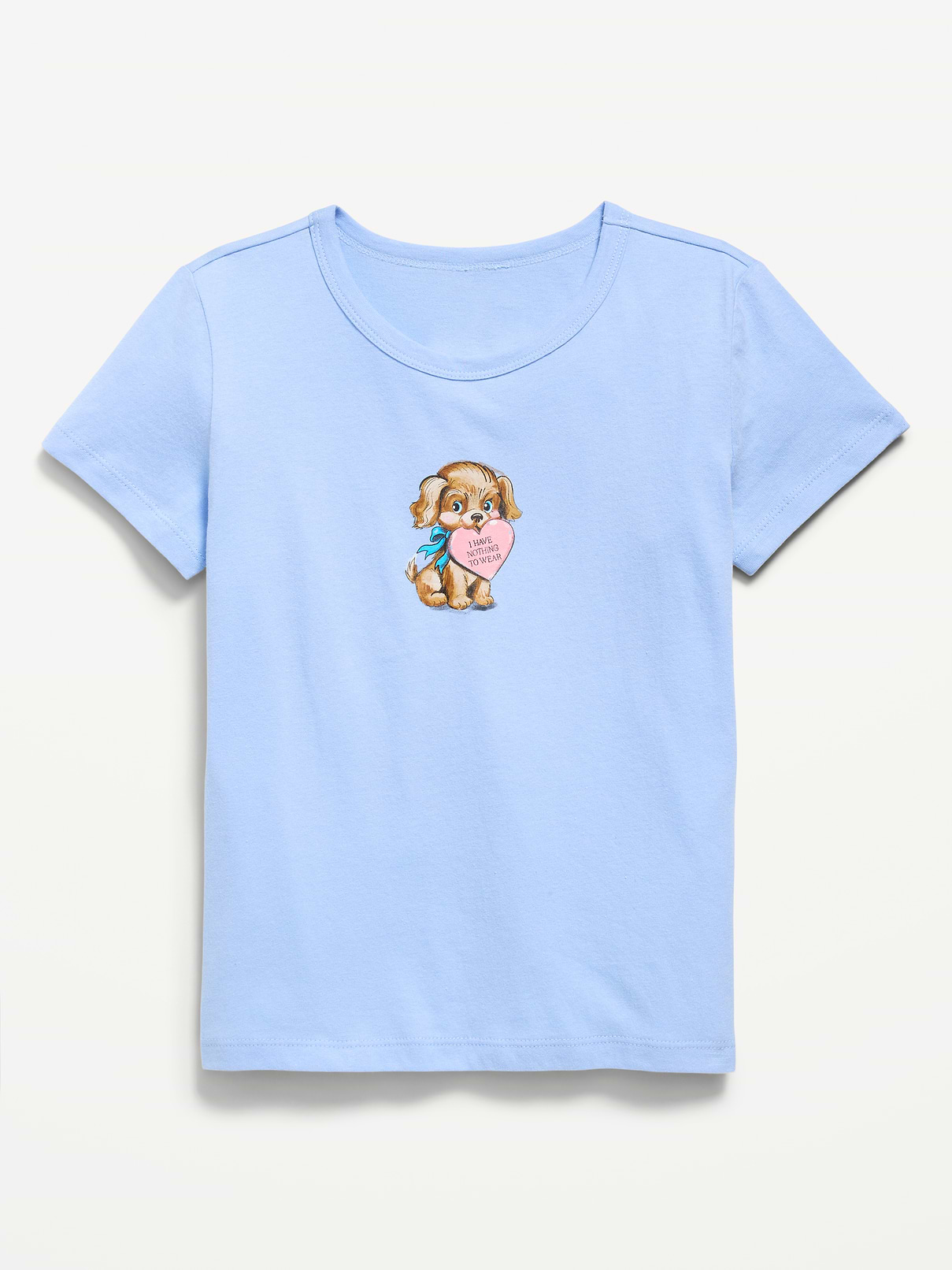 Image number 1 showing, Short-Sleeve Graphic T-Shirt for Girls