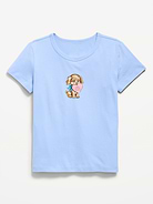 Image number 1 showing, Short-Sleeve Graphic T-Shirt for Girls