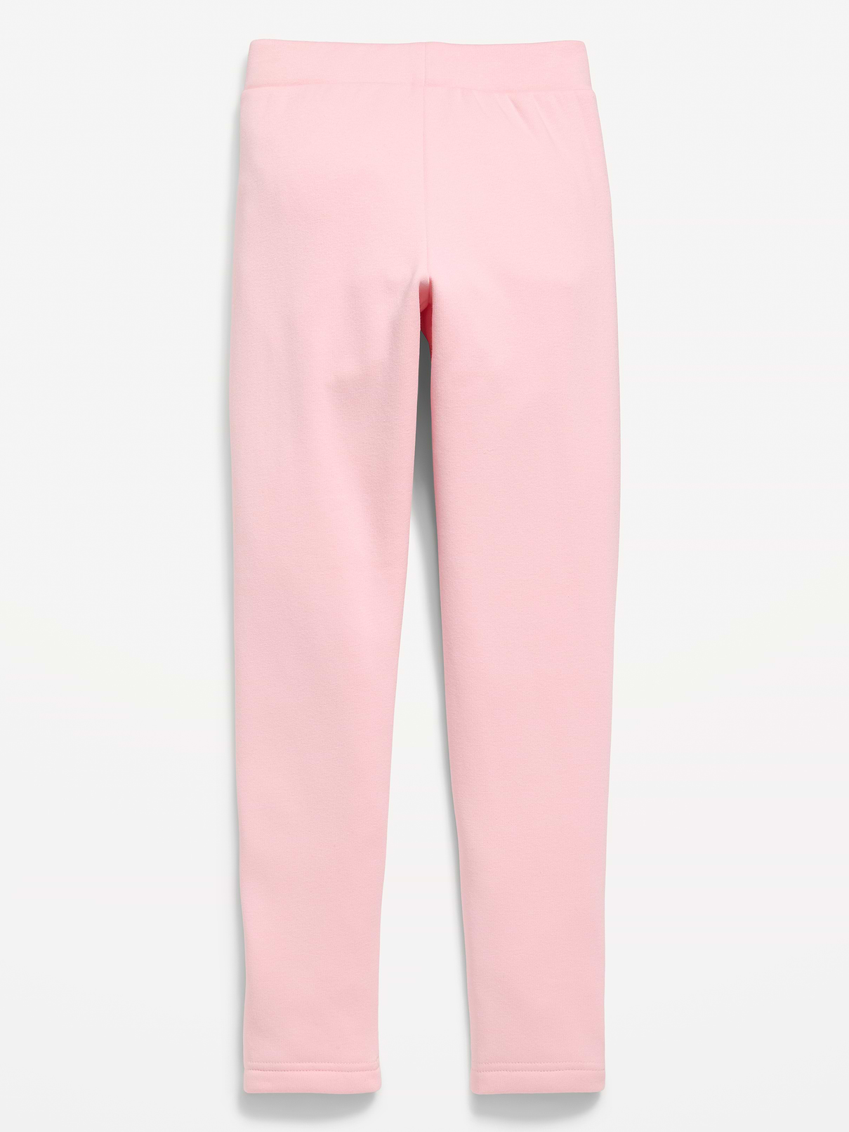 Image number 2 showing, High-Waisted Full-Length Fleece Leggings for Girls
