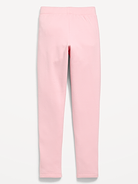 Image number 2 showing, High-Waisted Full-Length Fleece Leggings for Girls