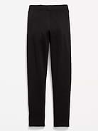 Image number 2 showing, High-Waisted Full-Length Fleece Leggings for Girls