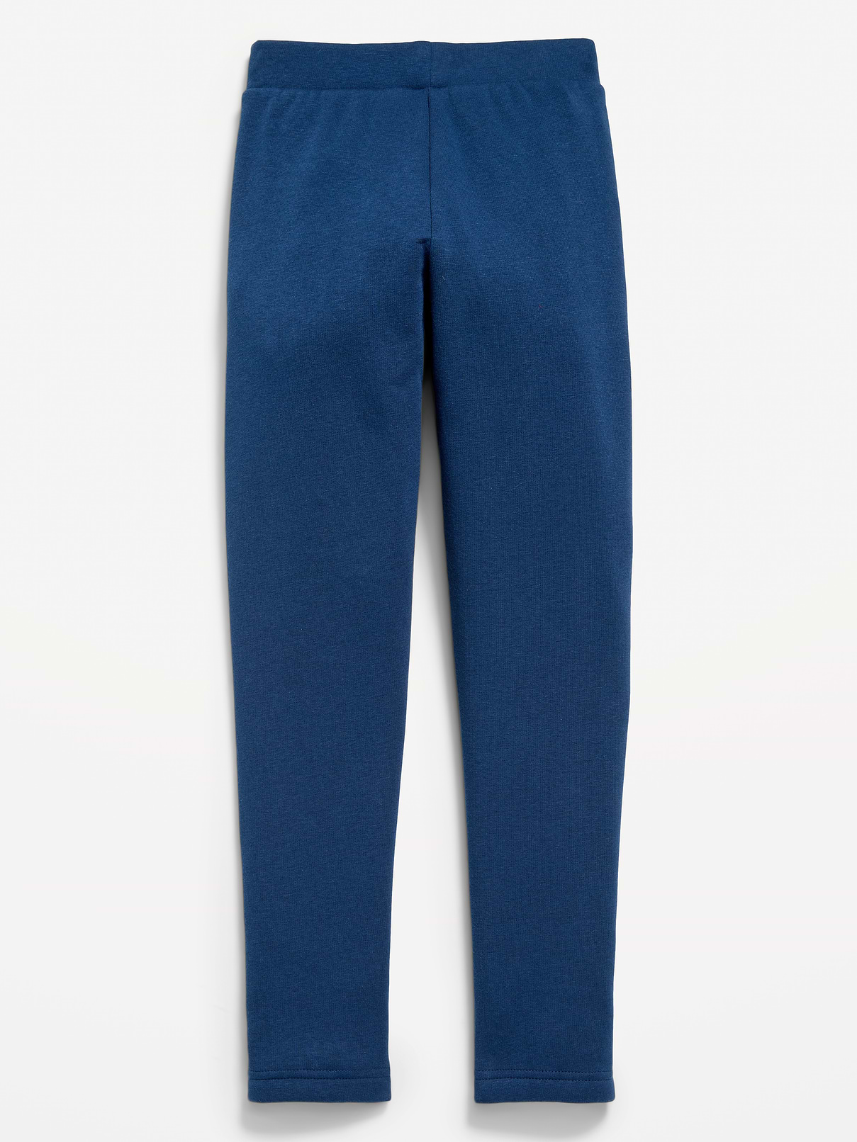 Image number 2 showing, High-Waisted Full-Length Fleece Leggings for Girls