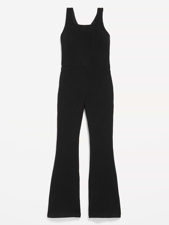 Sleeveless PowerChill Twist-Back Jumpsuit for Girls