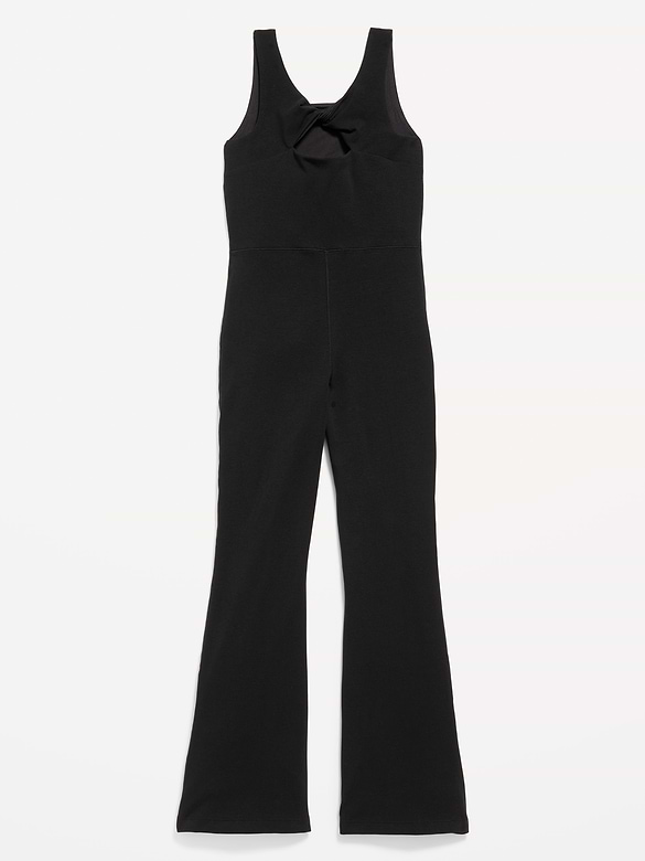 Sleeveless PowerChill Twist-Back Jumpsuit for Girls