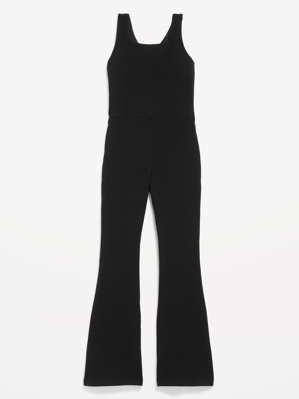 Image number 1 showing, Sleeveless PowerChill Twist-Back Jumpsuit for Girls