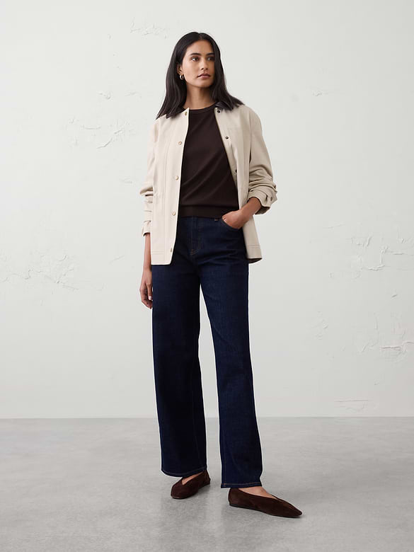 Merino Wool Shell Sweater