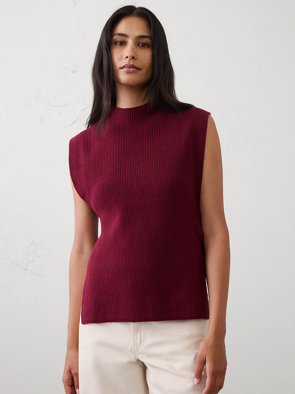 Side-Tie Sweater Poncho