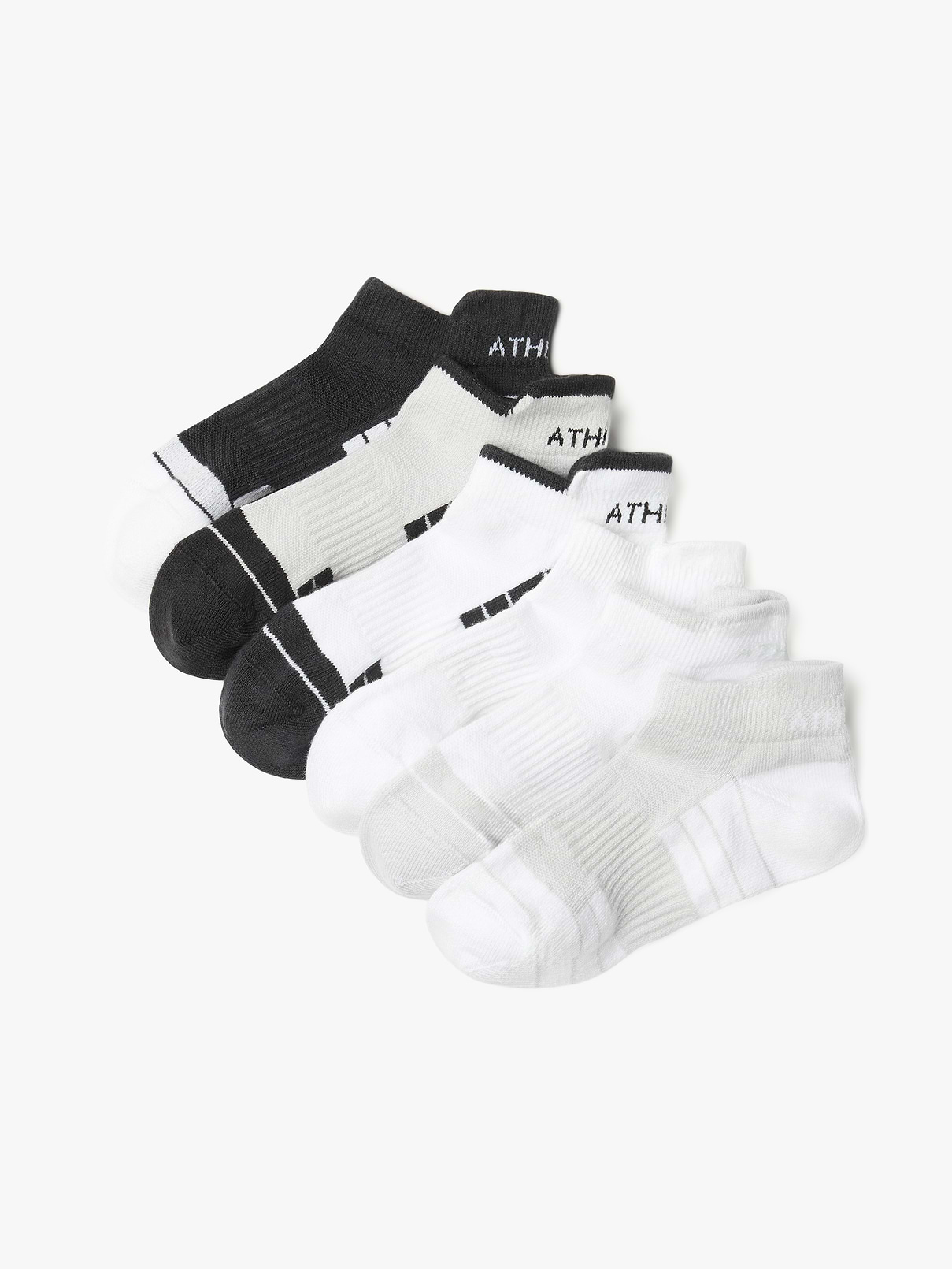 Image number 1 showing, Athleta Girl Everyday Ankle Sock 6-Pack