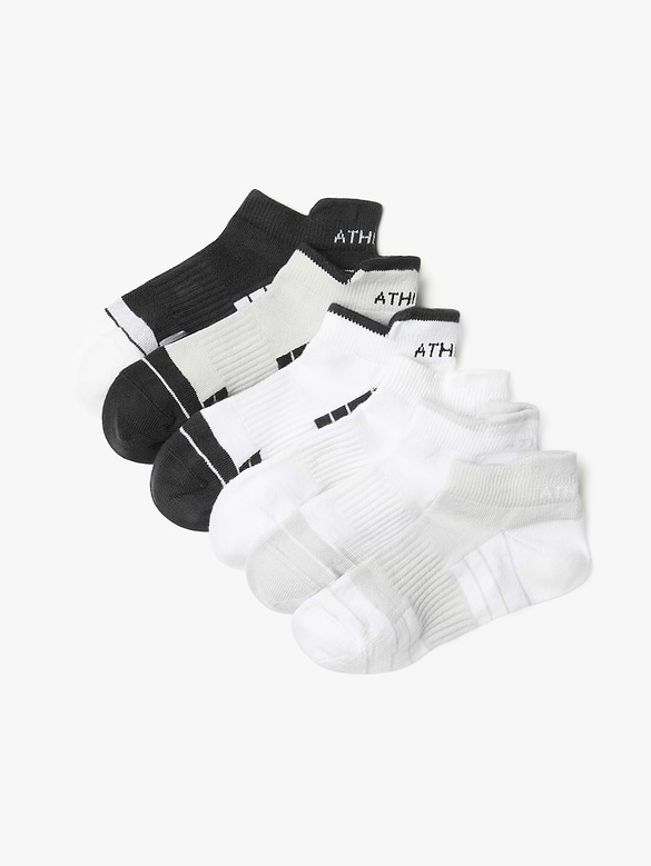 Athleta Girl Everyday Ankle Sock 6-Pack