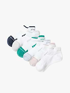 Image number 1 showing, Athleta Girl Everyday Ankle Sock 6-Pack