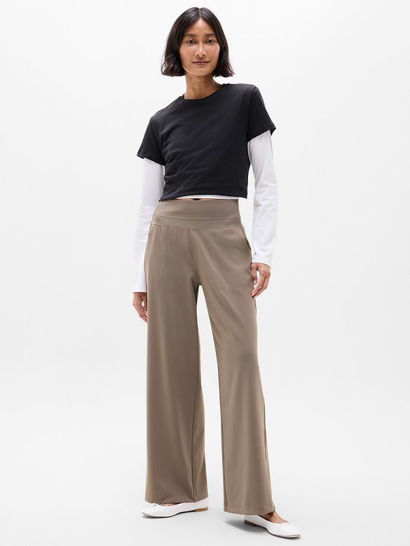 Venice High Rise Wide Leg Pant