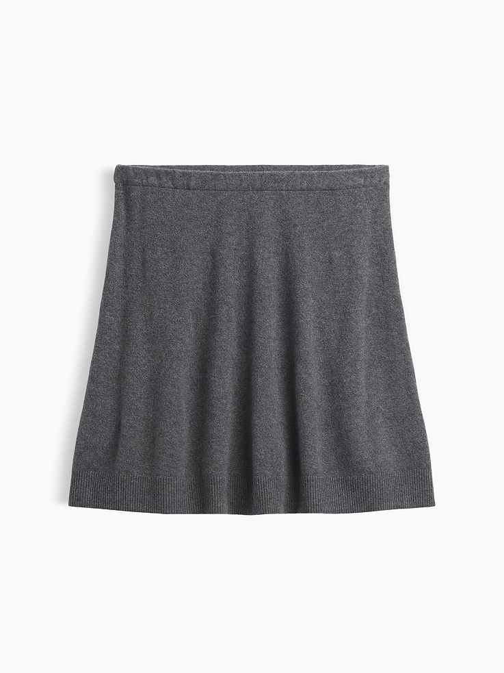 Image number 5 showing, CashSoft Pull-On Flare Mini Skirt