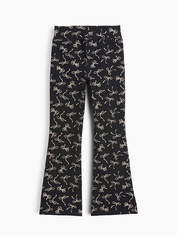 Kids Stretch Jersey Flare Leggings